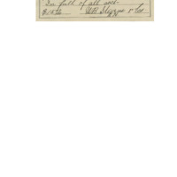 Receipt given to Cyrus Walker by W. B. Stevens