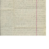 Letter from Mary Walker to Cyrus Walker about the family and  missing her mother
