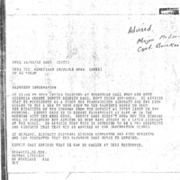Reports and memoranda on the Rajneeshpuram: Dissolution of the commune in August to September, 1985