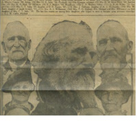 "Sturdy Pioneers Who Brought Civilization Westward" news article in the Portland Telegram on early pioneers including Cyrus Walker