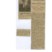 "C. H. Walker is 75" news article in The Oregonian celebrating Cyrus Walker's birthday