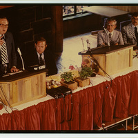 Straub and Atiyeh at a joint 1978 campaign event
