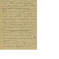 Letter from Cyrus Walker to his wife with news of their children