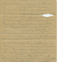 "What the Church can do for the Missionary among the Indians" handwritten article by Cyrus Walker on Tshimakain, Warm Springs and Native beliefs