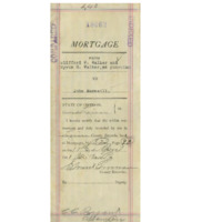 Mortgage to John Macneill from Cyrus Walker for the property belonging to Walker's children